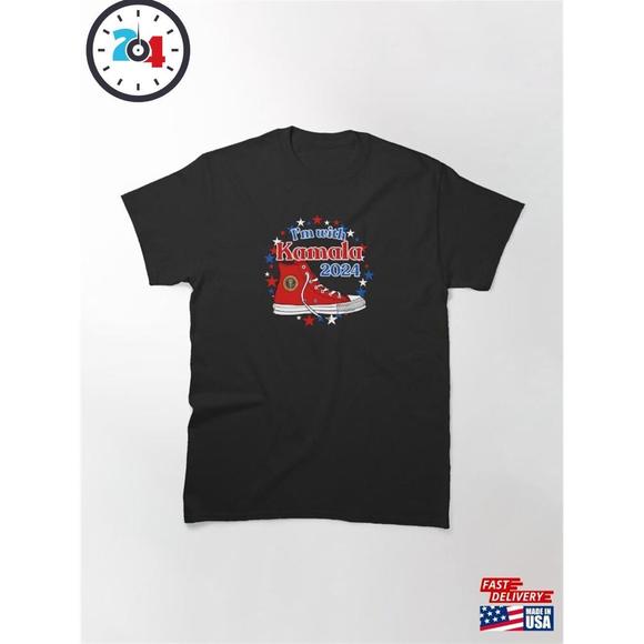 Im With   Presidential Seal Chucks Classic T-Shirt - Picture 1 of 4